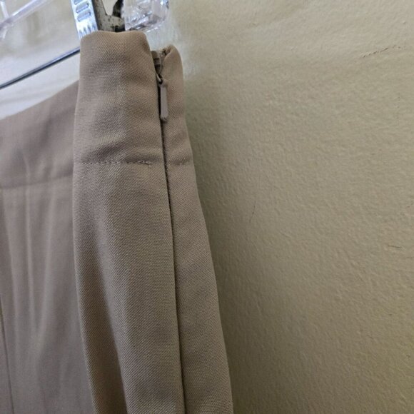 Talbots Hollywood Straight Leg Ankle Trousers Beige Size 10p - Picture 3 of 6